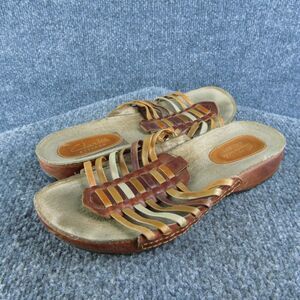 Clarks Women's‎ Artisan Slide Brown Leather Size 7M Gently Used 2025